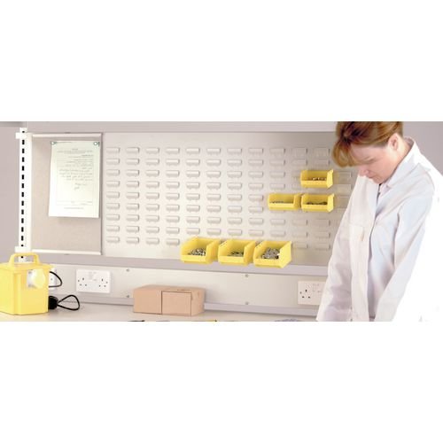 Louvre Back Panel  - 480X1800mm Light Grey