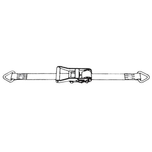 Rachet straps - 5 tonne ratchet lashings, delta hook