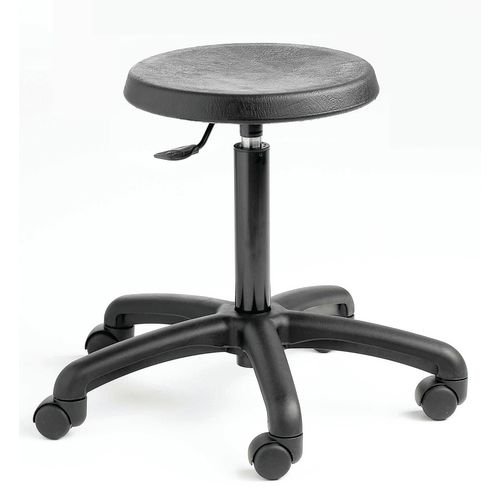 Stool - Polyurethane+Castors Gas Lift