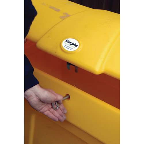 Storage bins with lockable lid- Choice of 200L & 400L in four colours