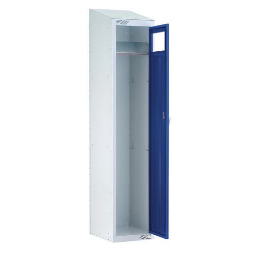 Locker Soiled Garment Sloping Disposal Cap.45 Items Blue