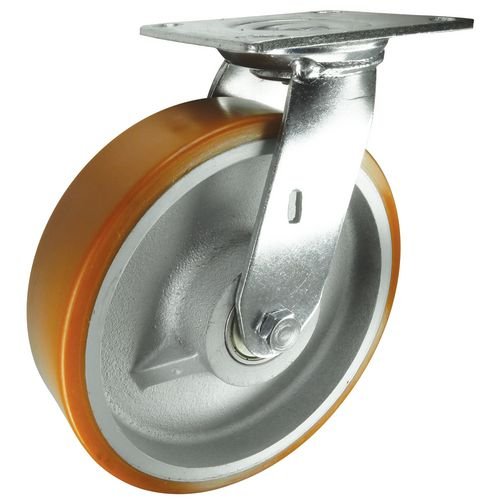Castor, Swivel - Medium Duty 150mm Dia Poly Wheel