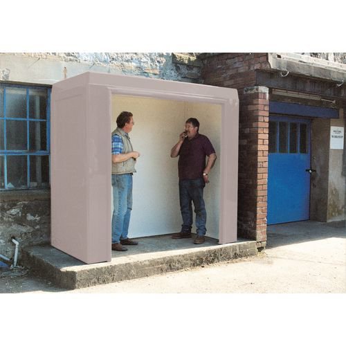 Gatehouses, kiosks and paystations - Waiting shelters/paystations without windows - quill grey