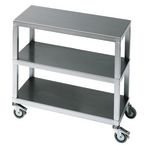 Heavy Duty Stainless Steel Tro 900 mm 3 Shelf