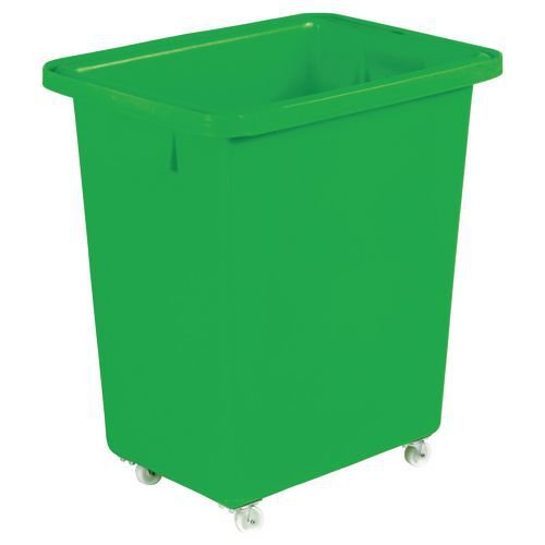 Slingsby nesting plastic container trucks, 130L, green