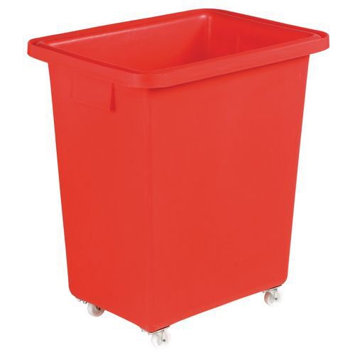 Slingsby nesting plastic container trucks, 130L, red