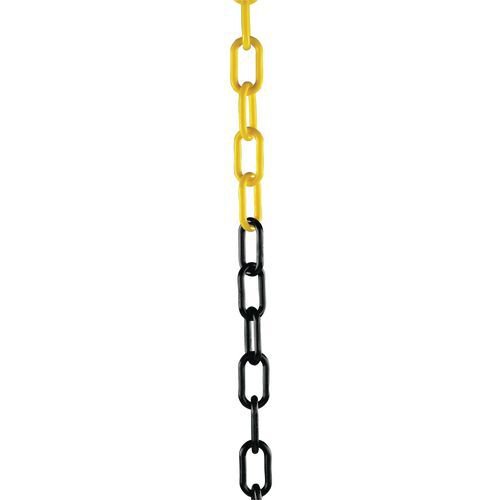 Plastic chain barrier system - Chain - Yellow/black