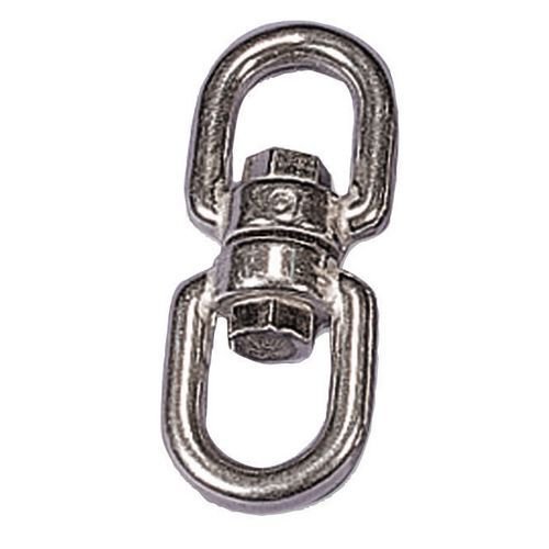 Stainless steel swivel links - Eye to eye, 6mm link dia.