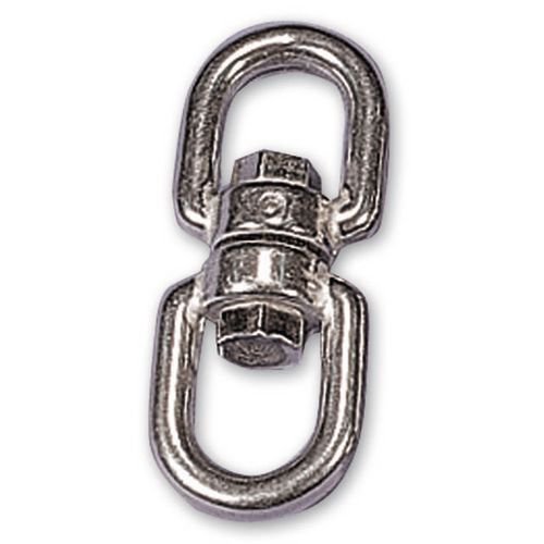 Stainless steel swivel links - Eye to eye, 8mm link dia.
