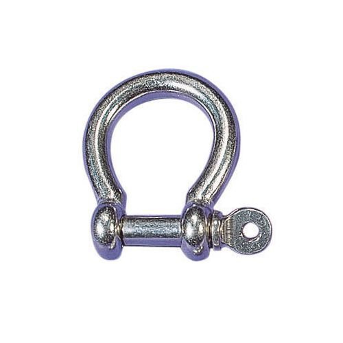 Stainless steel shackles, bow type, 0.3T WLL