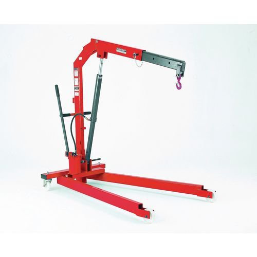 Medium duty folding workshop cranes,246kg capacity