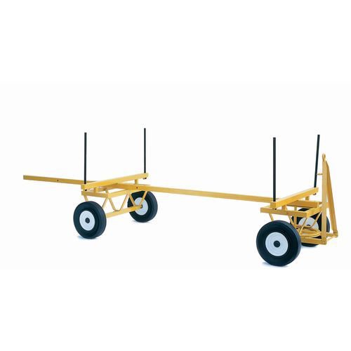 Timber/pole trailers, 1000kg cap - cushion tyred wheels