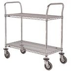 Super Erecta Trolley 2 Tier Chrome