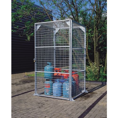 Mini Box - Wire Storage -Galvanised 2.28 X 1.2 X 1.2 Metres