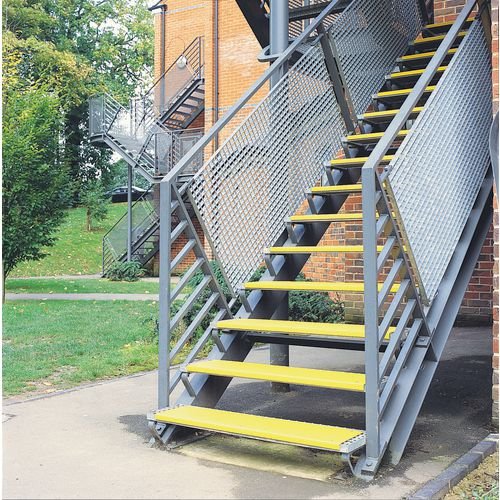 Yellow S/S Flat Cleat 600 X 100mm