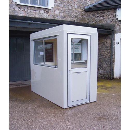 Gatehouses, kiosks and paystations - Car park control gatehouse - Quill Grey