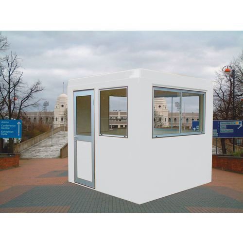 Gatehouses, kiosks and paystations - Security gatehouse - Quill grey