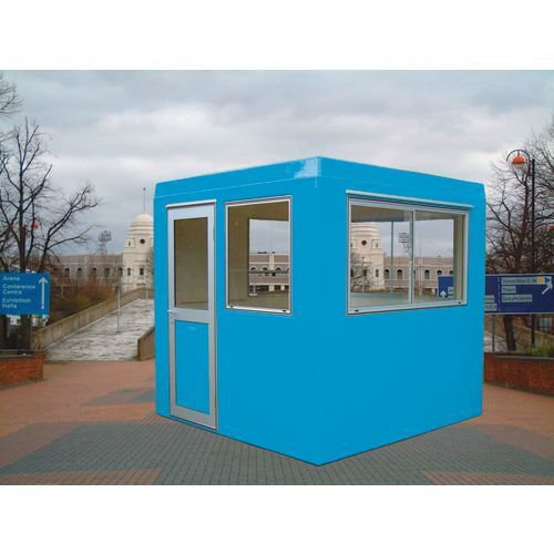 Gatehouses, kiosks and paystations - Security gatehouse - Mid blue