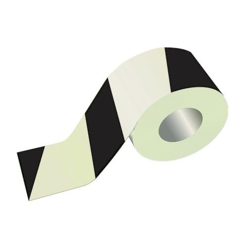 Vinyl Tape (Hazard Warning) 4Cm X 10M