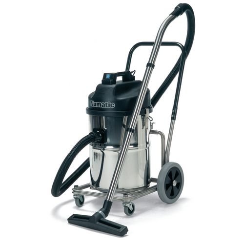 Stainless Steel, Industrial Wet And Dry Vacuum Cleaner - 240V Wvd.750T-2.Stainless Steel.Black.V16.Kit Bs8.Bpb