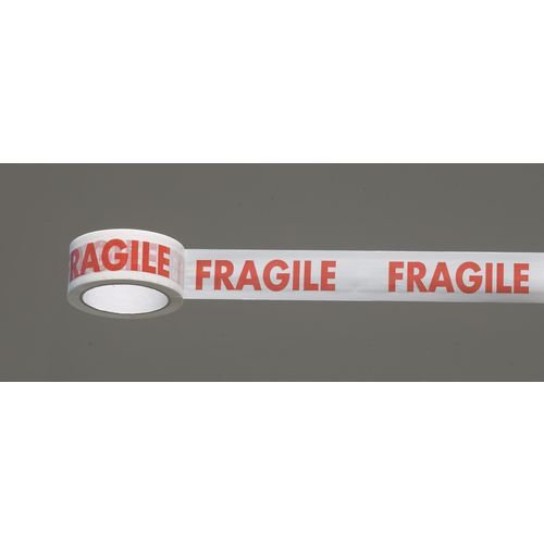Polypropylene message tape - Fragile, 36 rolls