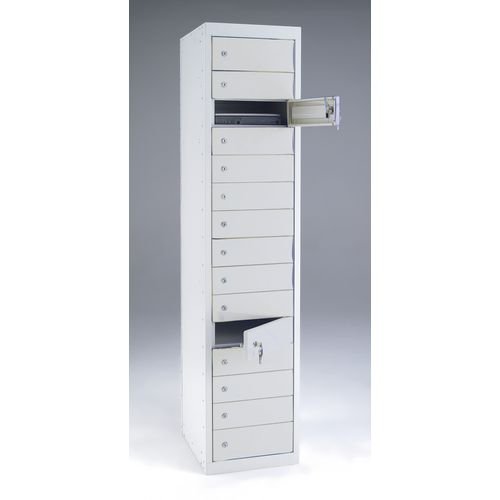Laptop Locker 10 Compartment / Door With Std Dead Locks