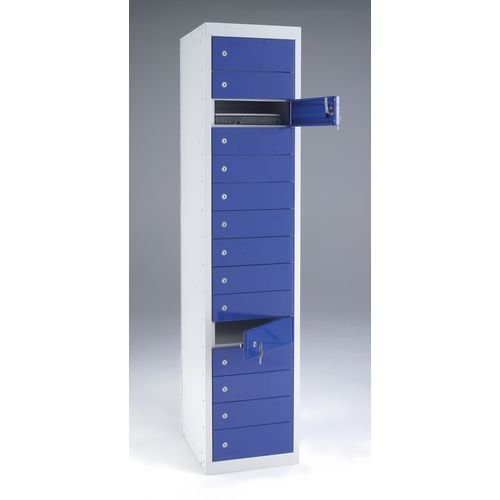 Laptop Locker 15 Compartment / Door With Std Dead Locks