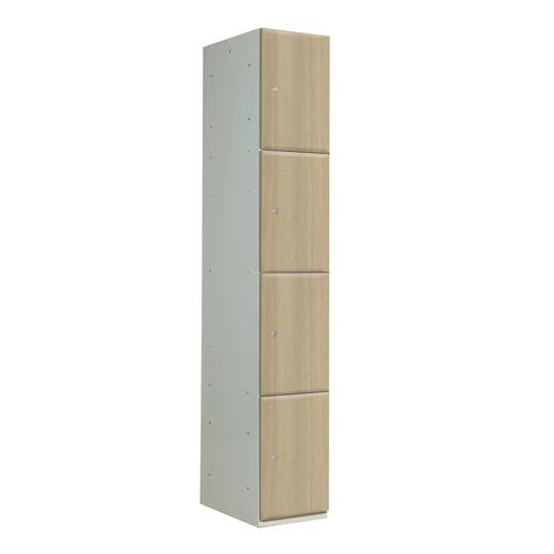 Timber Door Locker Cross Light 1800 X 380 X 380 4 Comp