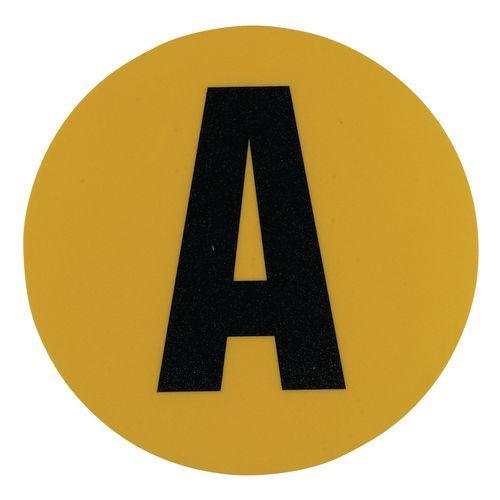 WAREHOUSE FLOOR ID MARKER290 X 200MM - NUMBER A