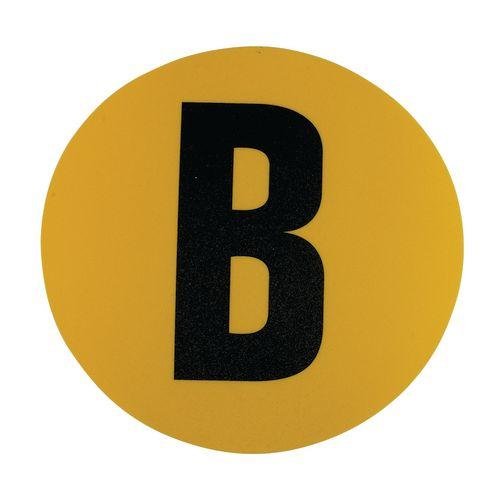 WAREHOUSE FLOOR ID MARKER290 X 200MM - NUMBER B