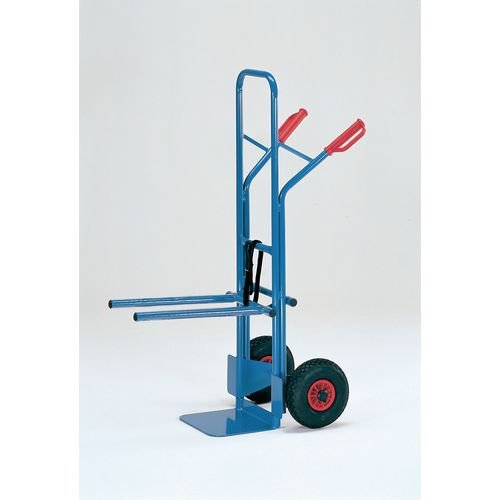 Carrying Trolley for Stacking Chairs with Steel Frame and 2 Rubber Pneumatic Wheels