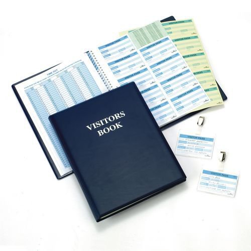 Durable visitors book system