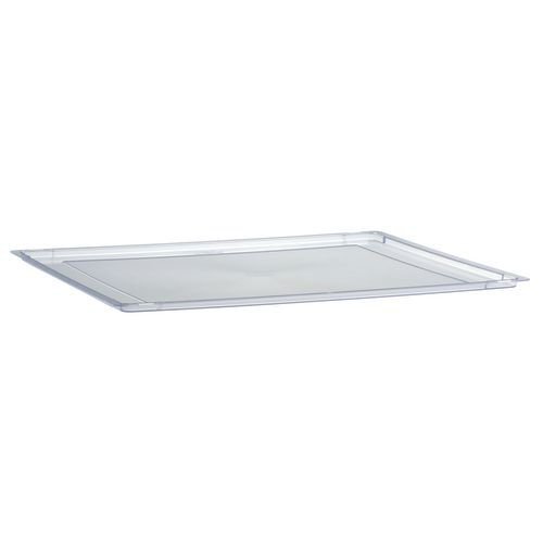Clear tray lids for tray storage units - pack of 10 - A3