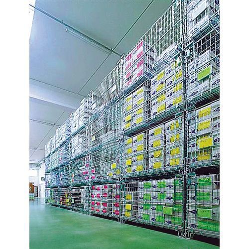 Hypacage® stackable mesh pallet cages  - Standard Duty - 800 x 1200 x 1000mm