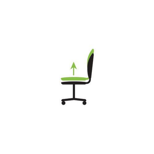 High back executive leather chair