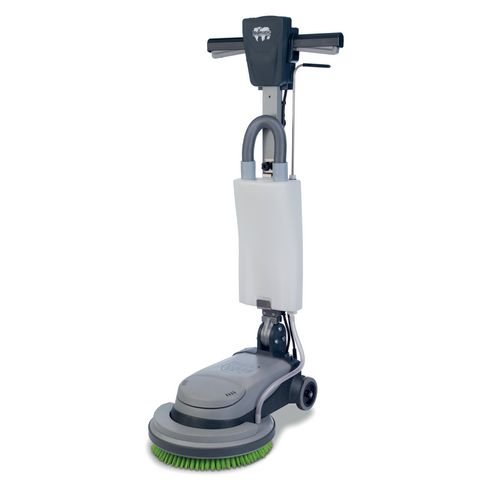 Low Profile Floor Scrubber Machine For 330mm Range Of Brushes And Pads Nll.332.Grey.V11.With Solution Tank.Drive Board