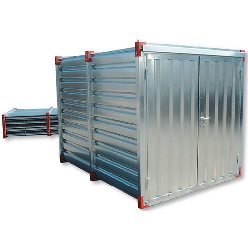 Temporary storage units - With standard base - Choice of five sizes