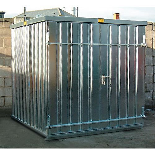 Quick building temporary storage units - Choice of single or double door opening in 5 sizes