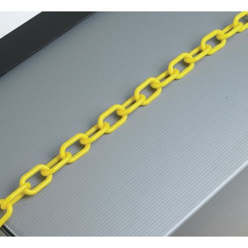 Plastic chain barrier system - Chain - Yellow