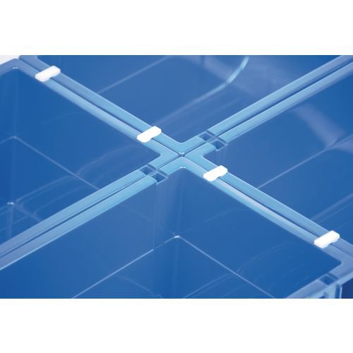 VFM Blue Heavy Duty Storage Bin (Pack of 60) 360231 Parts Containers SBY17575