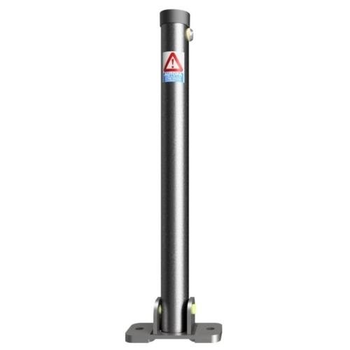 Hinged Lockable Post Key, Galv