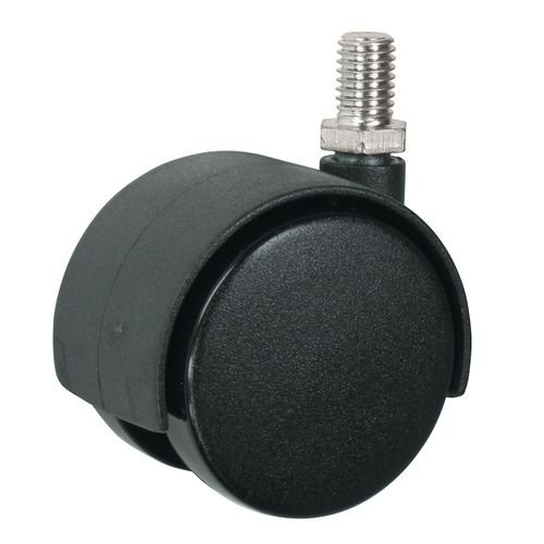 50mm Furniture Castor M8 X 15 Thread - Swivel