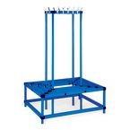 4 Sides Cloakroom Unit Blue