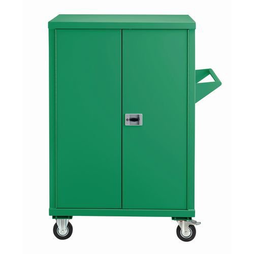 Mobile storage cabinets