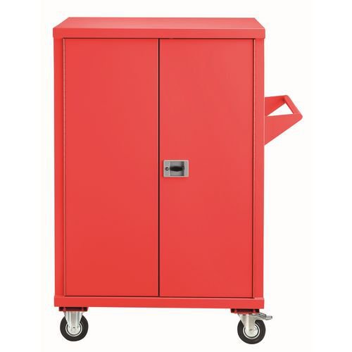 Mobile storage cabinets