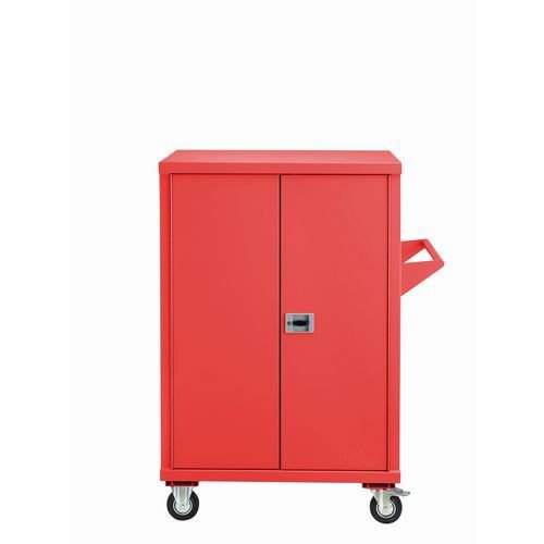 Mobile storage cabinets