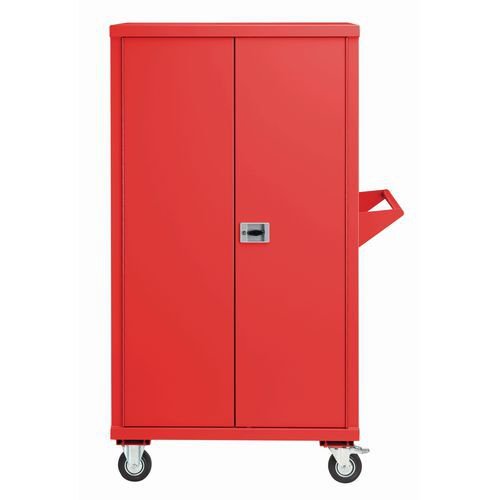 Mobile storage cabinets