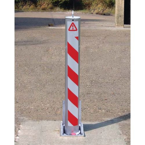 Retractapostgl Integral Base Push Lock Telescopic Post