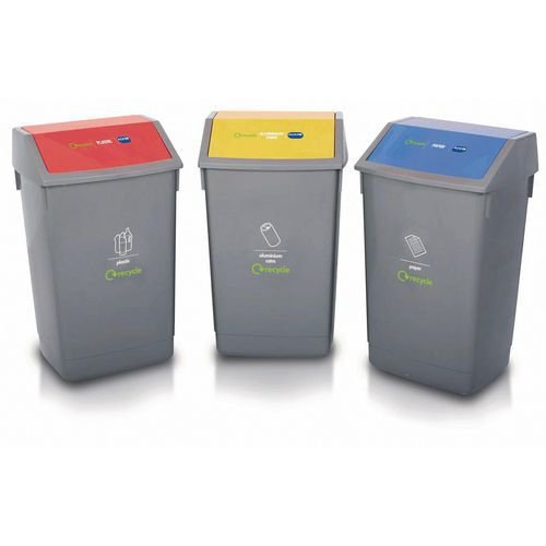 Recycling bin kit - Set of 3