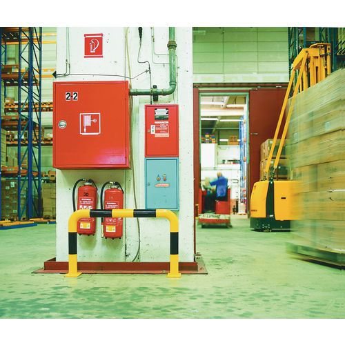 Heavy duty protection barriers - 600 x 1000mm